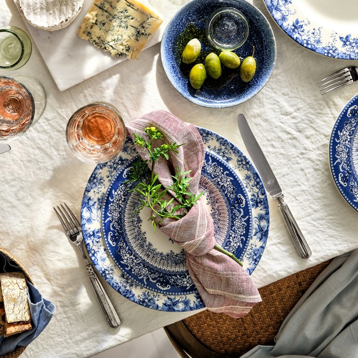 English Floral Dinner Plates | Williams Sonoma