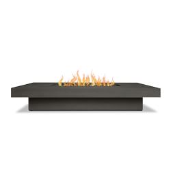 Novato Low Rectangle Propane Fire Table (72")