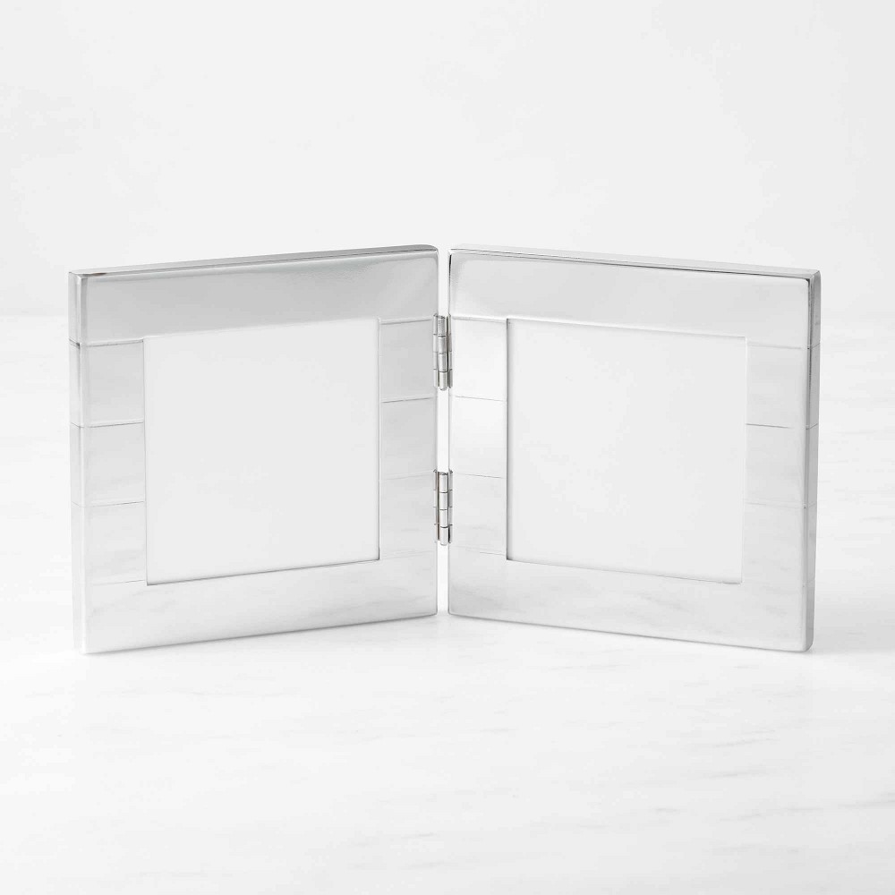 AERIN x Williams Sonoma Home Silver Radial Picture Frames - 4" X 4"
