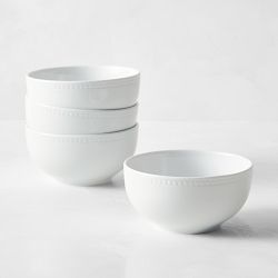 Apilco Beaded Hemstitch Porcelain Dinnerware Collection