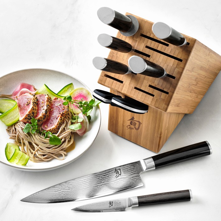 Shun Classic 9-Piece Knife Block Set | Williams Sonoma