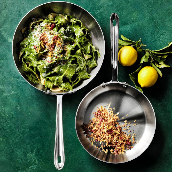 All-Clad D5 Stainless-Steel Skillet Set of 2 | Williams Sonoma