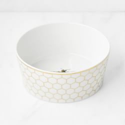 Small Honeycomb Pet Bowls, Set of 2