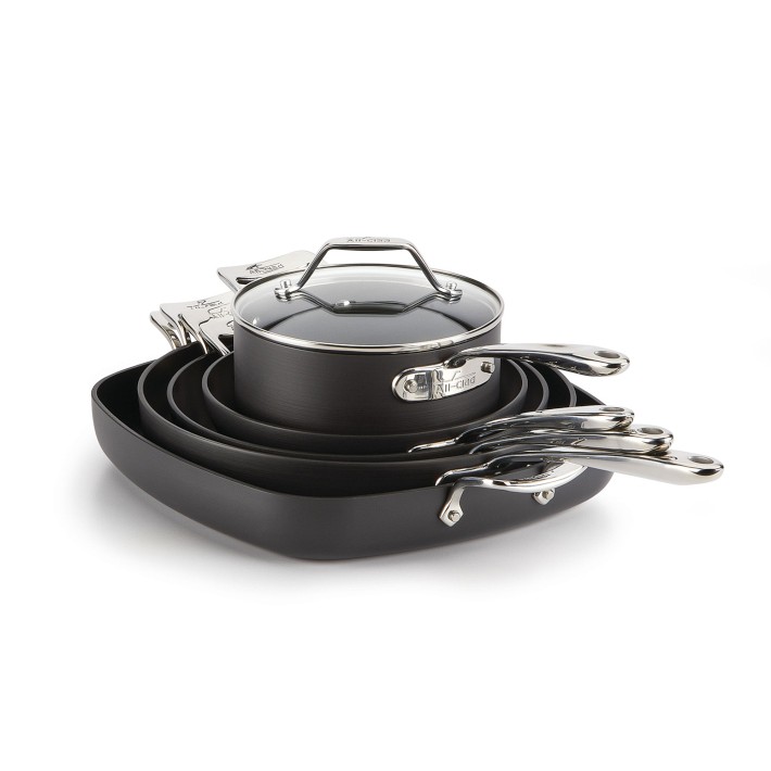 All-Clad Essentials Nonstick 10-Piece Set | Williams Sonoma