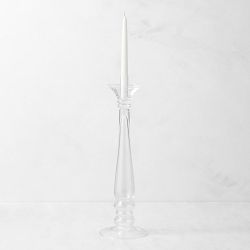 Glass Taper Candleholder