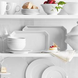 Pillivuyt Porcelain Oven to Table Octagonal Serving Platters