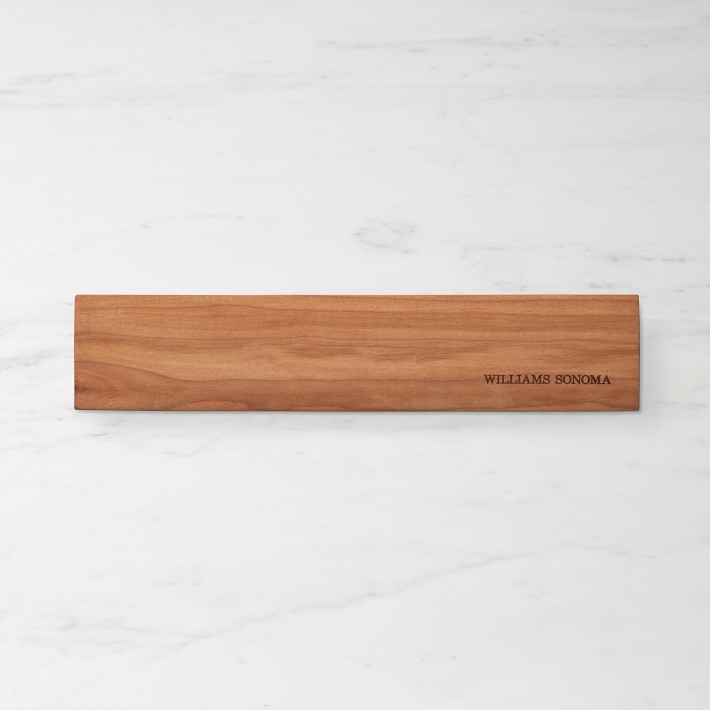 Wooden Magnetic Knife Rack, Walnut | Williams Sonoma