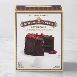 Williams Sonoma Layer Cake Mix, Rich Dark Chocolate