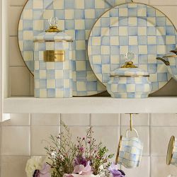 MacKenzie-Childs Sky Check Collection