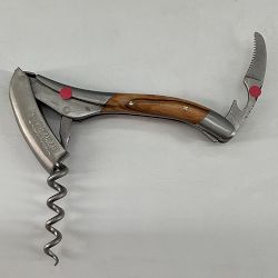 OPEN BOX: Laguiole En Aubrac Waiters Corkscrew Wine Opener, Olivewood