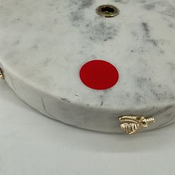 OPEN BOX:Honeycomb Marble Paper Towel Holder