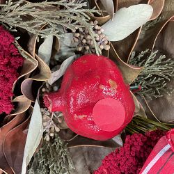 OPEN BOX: English Holiday Estate Wreath, 36"