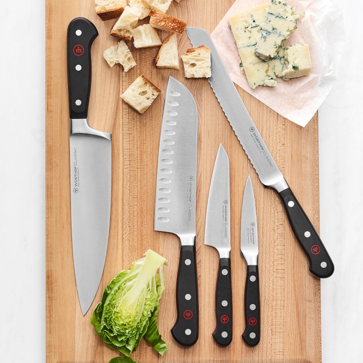 Wusthof Classic Hollow-Edge Santoku Knife | Williams Sonoma