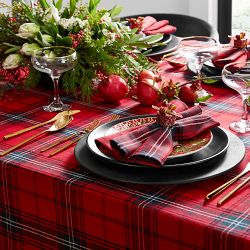 Classic Tartan Plaid Tablecloth