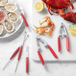 Williams Sonoma Seafood Crackers and Picks, Set of 2