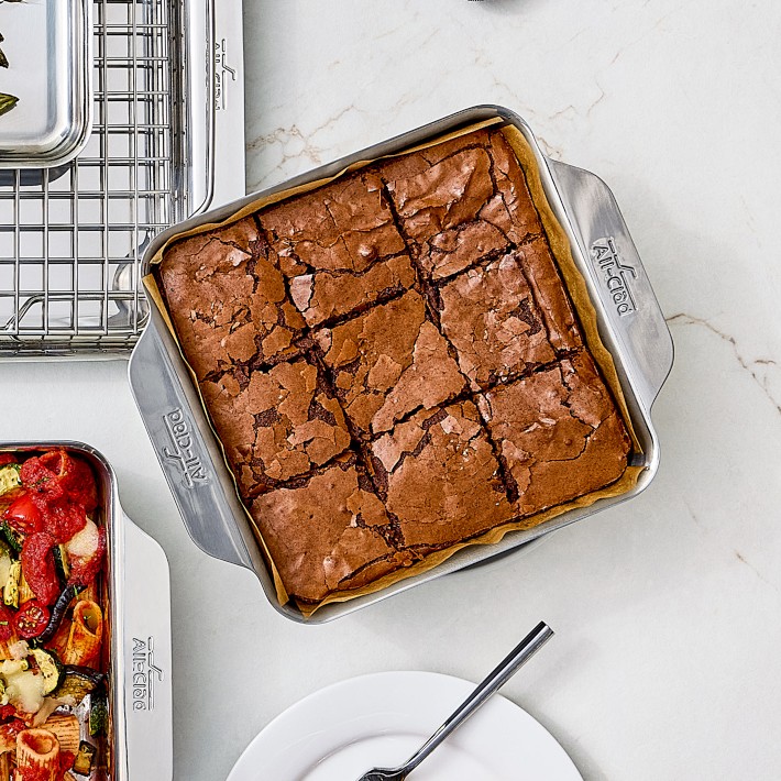 All-Clad Stainless Steel Square Baker | Williams Sonoma