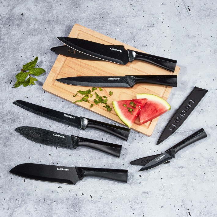 Cuisinart Black Metallic Knives, Set of 12 | Williams Sonoma