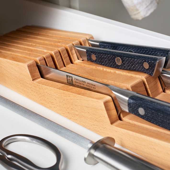 ZWILLING カトラリーレスト 12個セット 専用ケース付き Zwilling Spectrum In-Drawer Knives, Set of 8 | Williams Sonoma