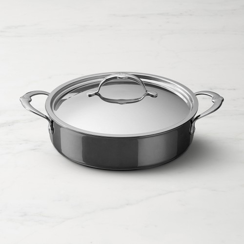 Hestan NanoBond® Titanium Stainless-Steel Sautéuse Pan, 3.5-Qt.