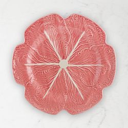 Bordallo Pinheiro Cabbage Chargers, Set of 4, Pink
