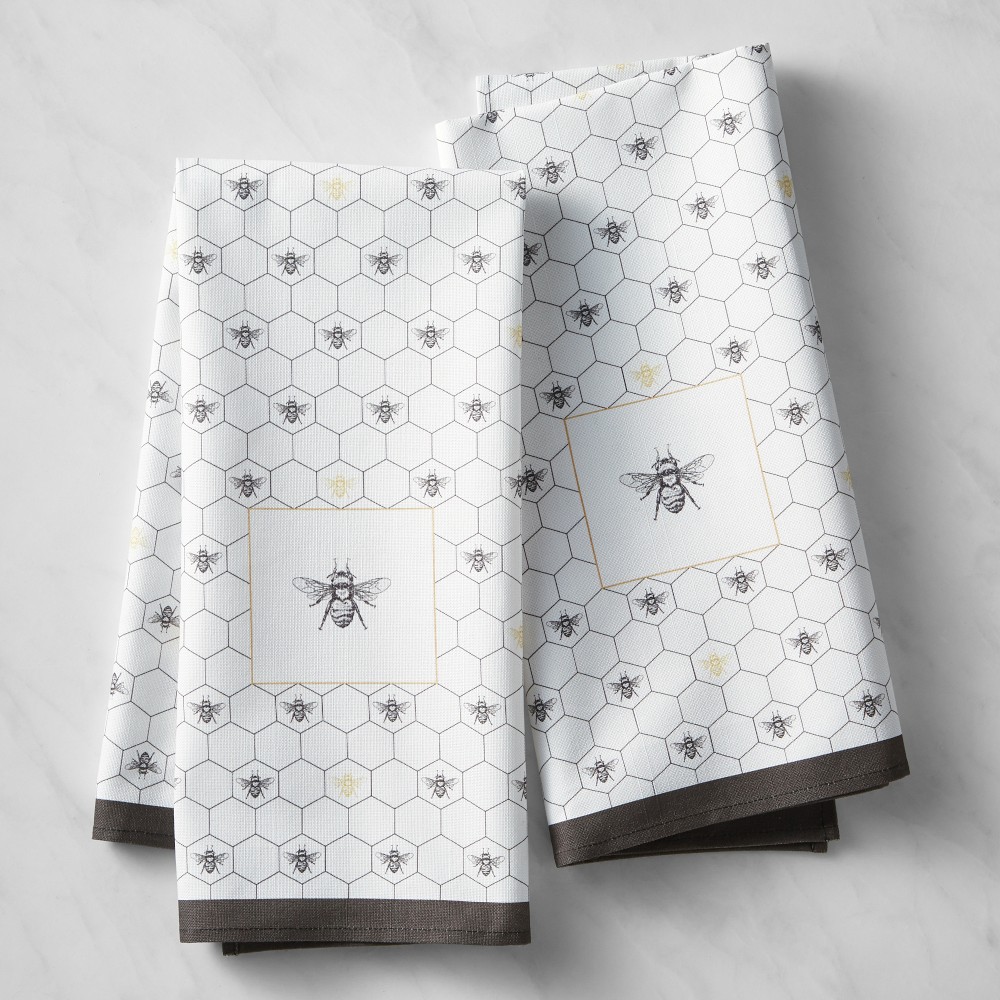 Honeycomb Towels, Set of 2 - Set of 2