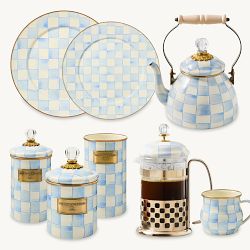 MacKenzie-Childs Sky Check Collection