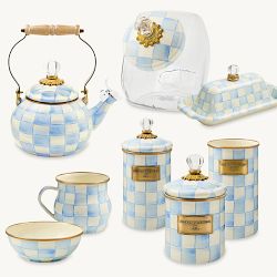 MacKenzie-Childs Sky Check Collection