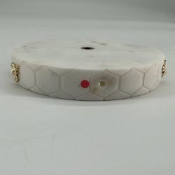 OPEN BOX:Honeycomb Marble Paper Towel Holder