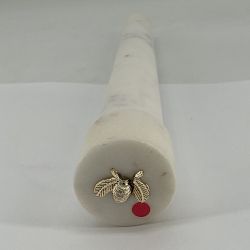 OPEN BOX:Honeycomb Marble Paper Towel Holder