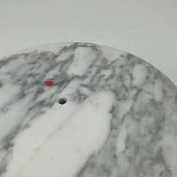 OPEN BOX:Williams Sonoma Arabescato Marble Fruit Bowls, Two-Tiered