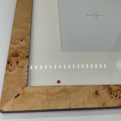 OPEN BOX:Exotic Burl Wood Gallery Frame, 11" X 14"