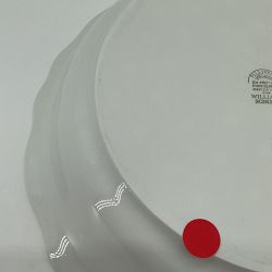 OPEN BOX:Pillivuyt Queen Anne Porcelain Serving Bowl
