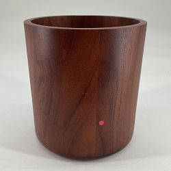 OPEN BOX:Hold Everything Utensil Holder, Walnut Finish