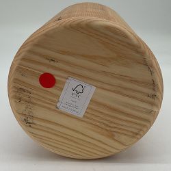 OPEN BOX:Hold Everything Utensil Holder, Walnut Finish