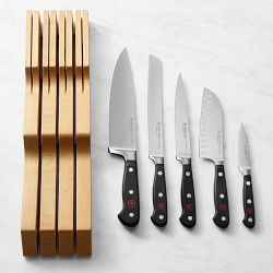 WÜSTHOF Classic Knives with Drawer Tray, Set of 6