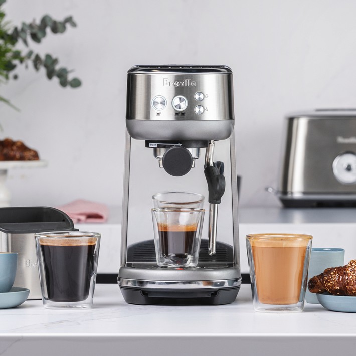Breville Bambino Espresso Machine in Stainless Steel | Williams Sonoma