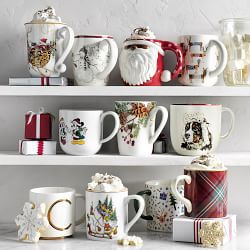 Woodland Berry Pinecone Mugs