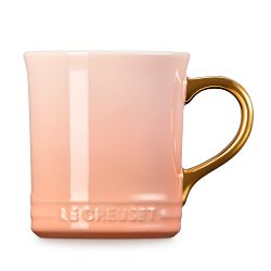 Le Creuset Gold Metallic Mugs