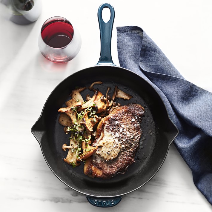 Staub Cast-Iron Frying Pan | Williams Sonoma