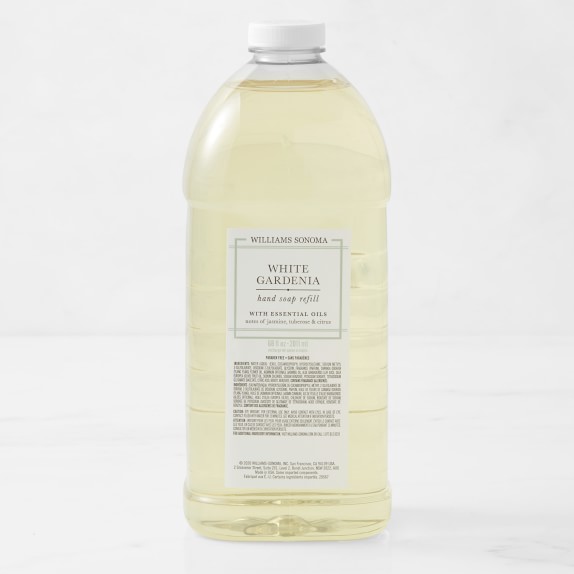Williams Sonoma White Gardenia Hand Soap Refill, 68oz.