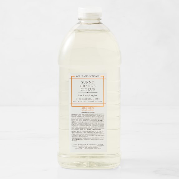Williams Sonoma Sunny Orange Citrus Hand Soap Refill, 68oz.
