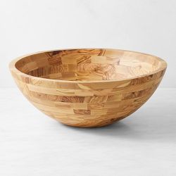 Olivewood Salad Bowl, 17.5"