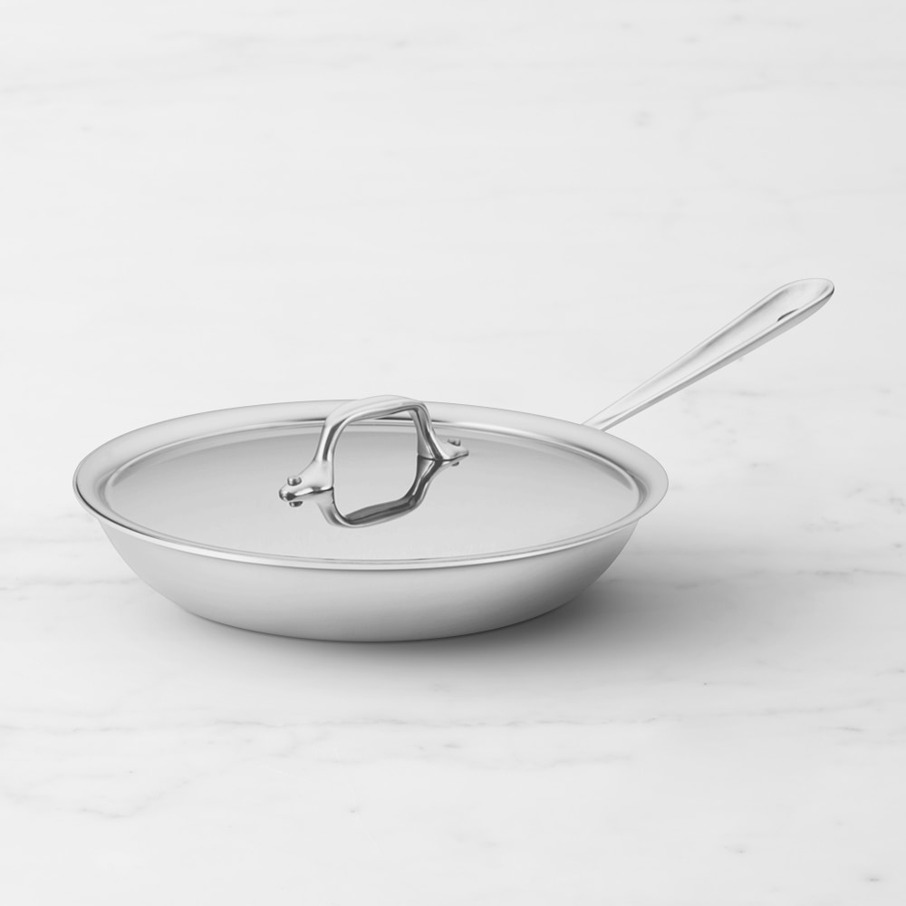 All-Clad D3 Tri-Ply Covered Fry Pan | Williams Sonoma