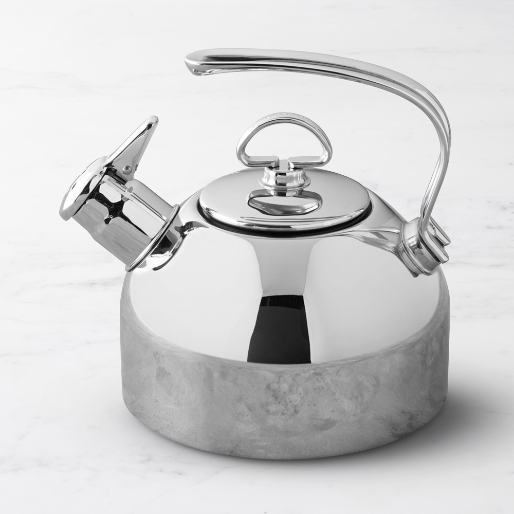 Chantal Classic Polished Stainless-Steel Tea Kettle | Williams Sonoma