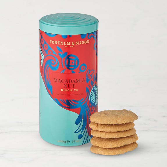 Fortnum & Mason Piccadilly Macadamia Nut Biscuits | Williams Sonoma