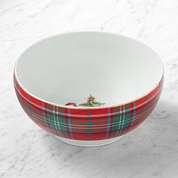 Red Tartan Dinnerware Collection
