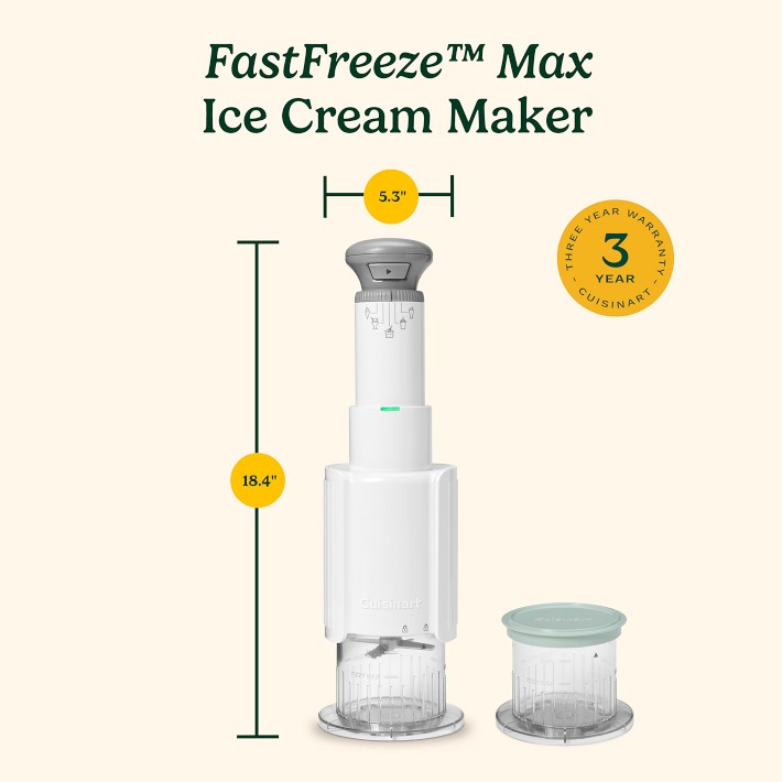 Cuisinart FastFreeze™ Max Ice Cream Maker | Williams Sonoma