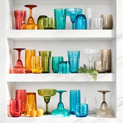 DuraClear® Tritan Outdoor Multicoloured Highball Glasses, Set of 6