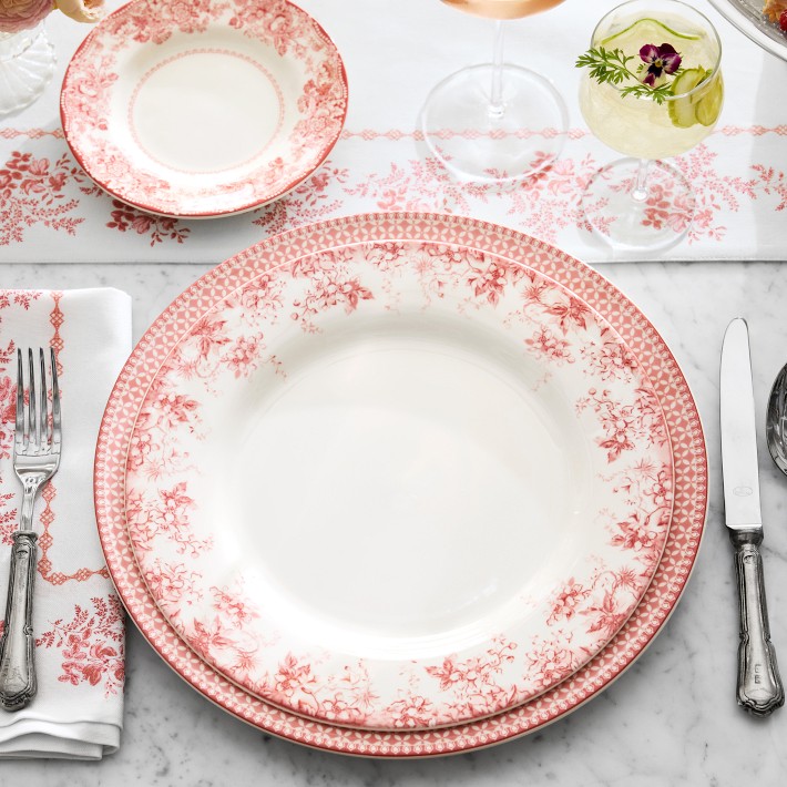 English Floral Dinner Plates | Williams Sonoma