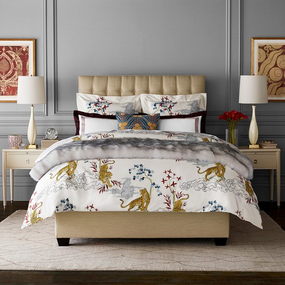 Kalden Tiger Printed Duvet Cover & Shams by Williams Sonoma Home